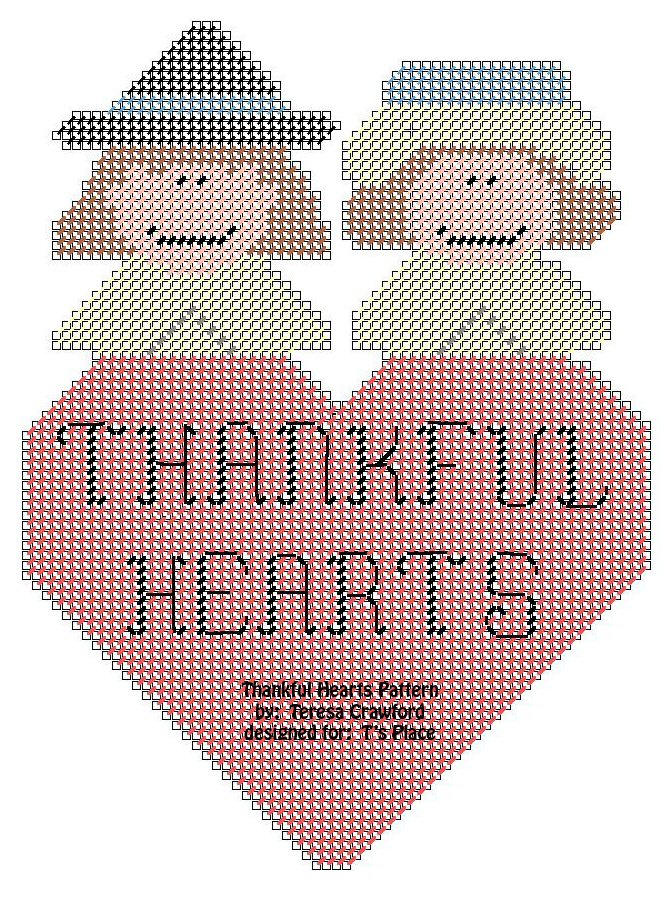 Thankful Hearts Pattern