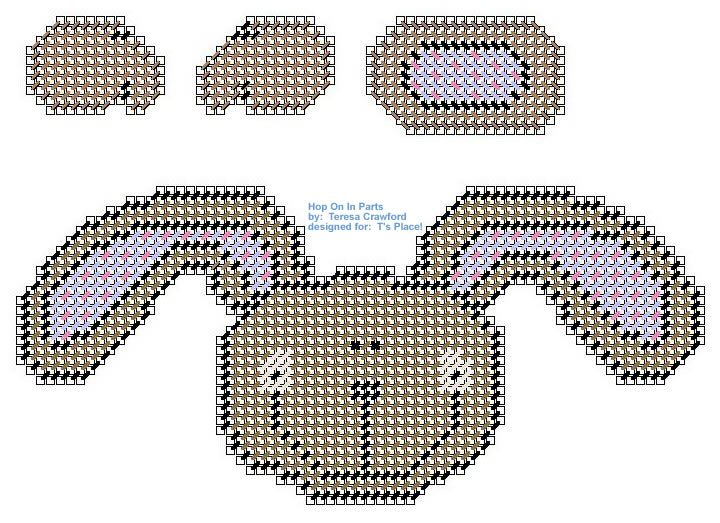 Hop On In Parts Pattern